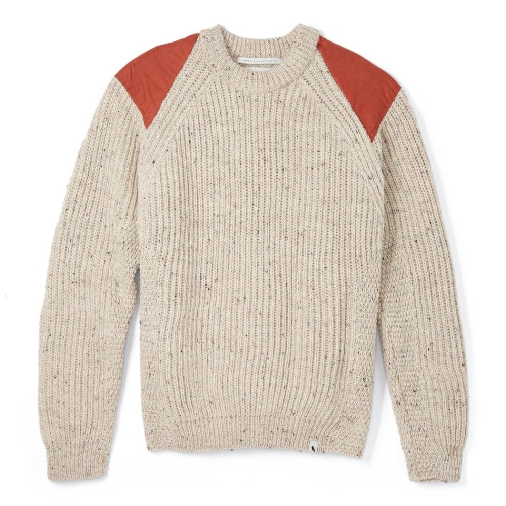 NWT Peregrine British Commando Wool Sweater in Skiddaw - L